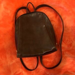Small Leather Backpack